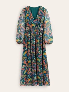 boden poppy jersey maxi dress Marcia Jersey Shirt Dress-Poppy Red